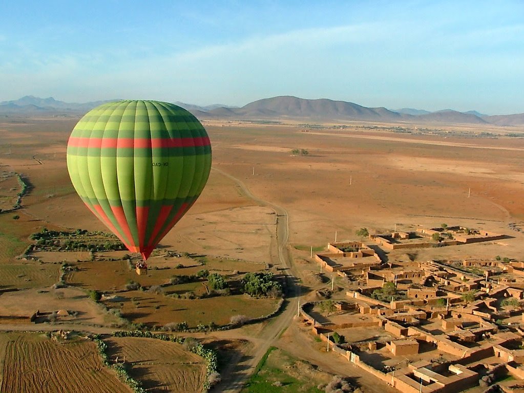 A Flight With the Hot Air Balloon