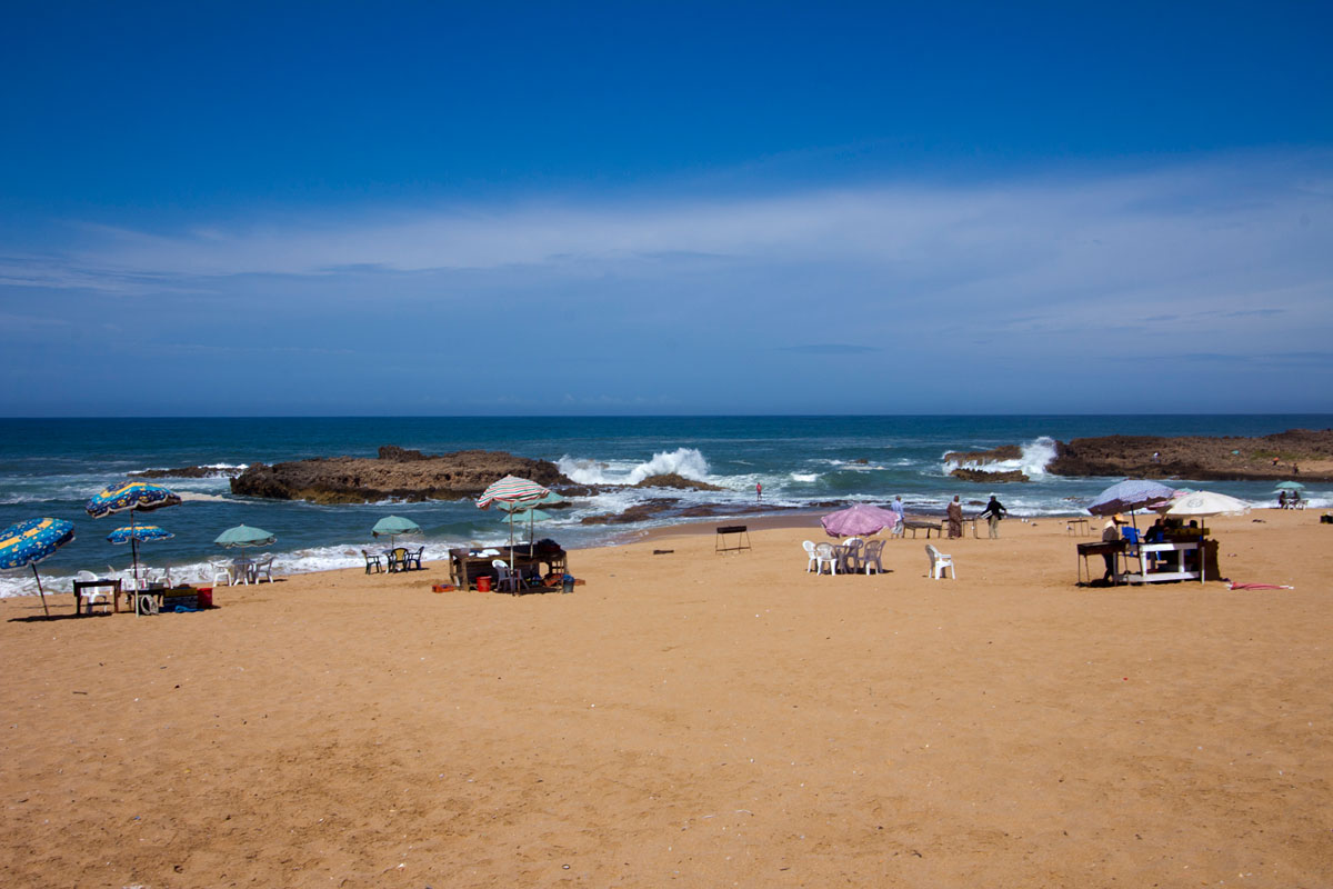 Oualidia Lagoon Beach